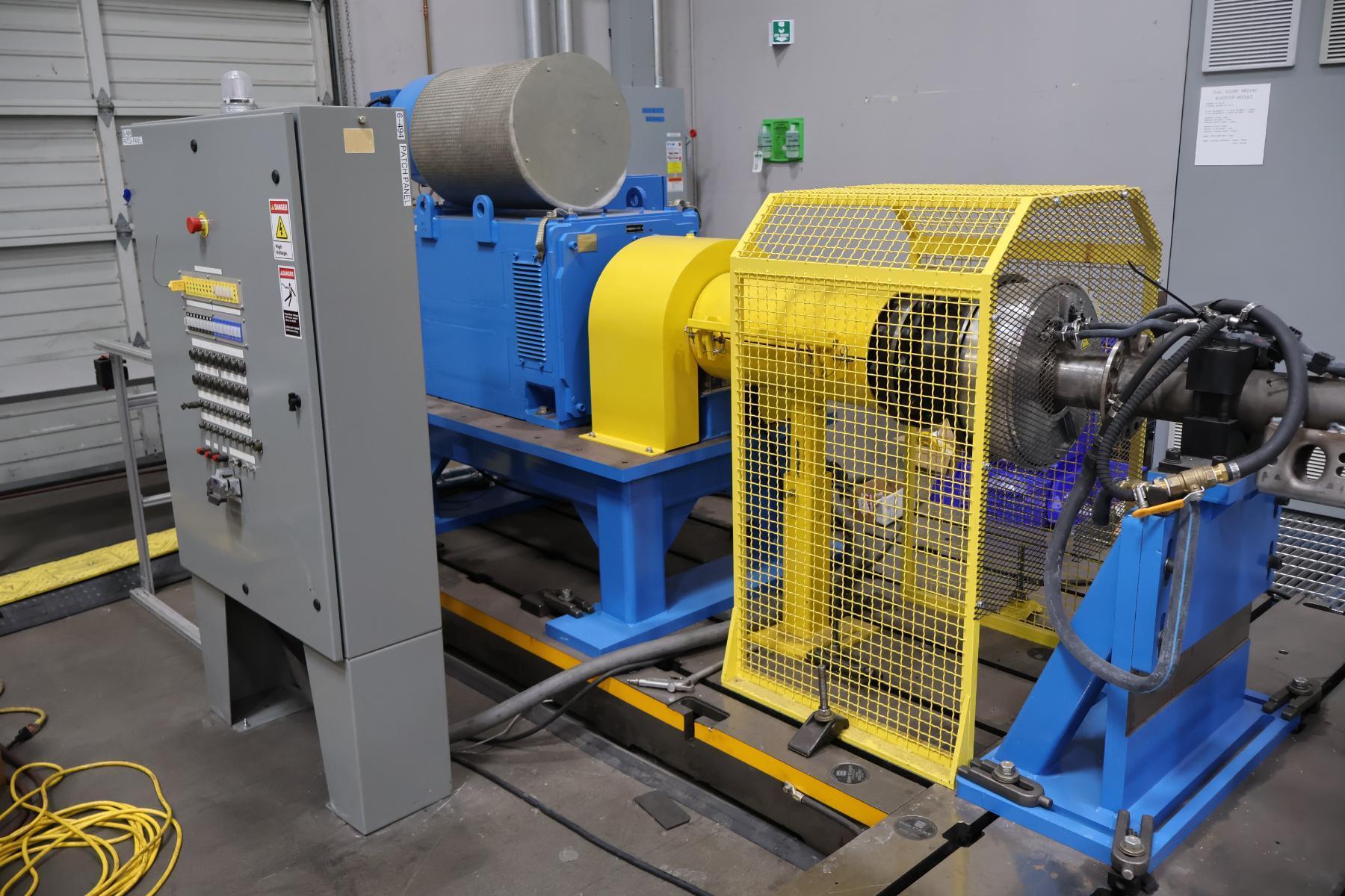 386 HP, 3500 RPM, Lloyd Dynamowerke G.m.b.h. #A5L-315-M42-04KT, Dynamometer Test System, 3694 lb.-ft. torque - Image 3