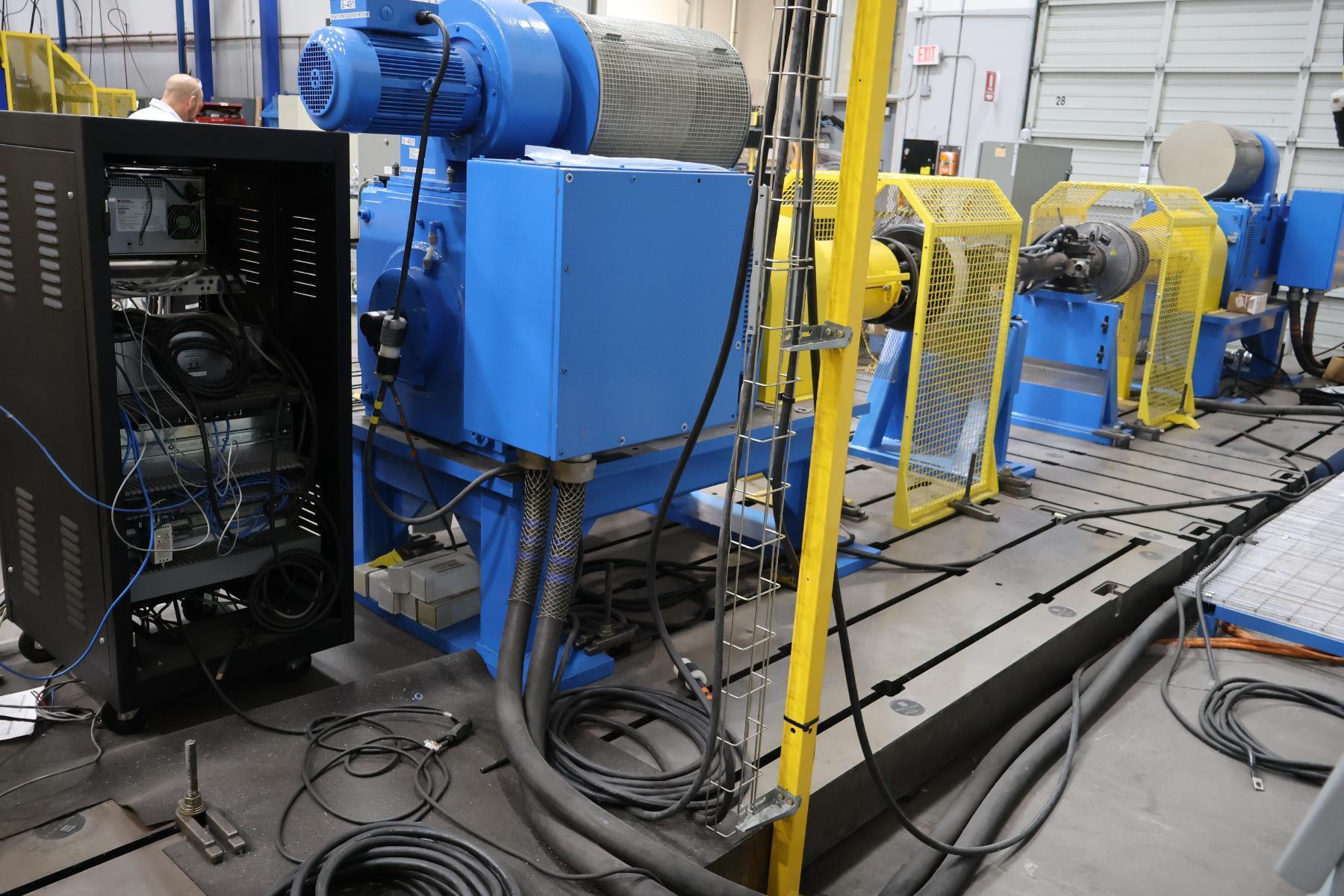 386 HP, 3500 RPM, Lloyd Dynamowerke G.m.b.h. #A5L-315-M42-04KT, Dynamometer Test System, 3694 lb.-ft. torque - Image 6