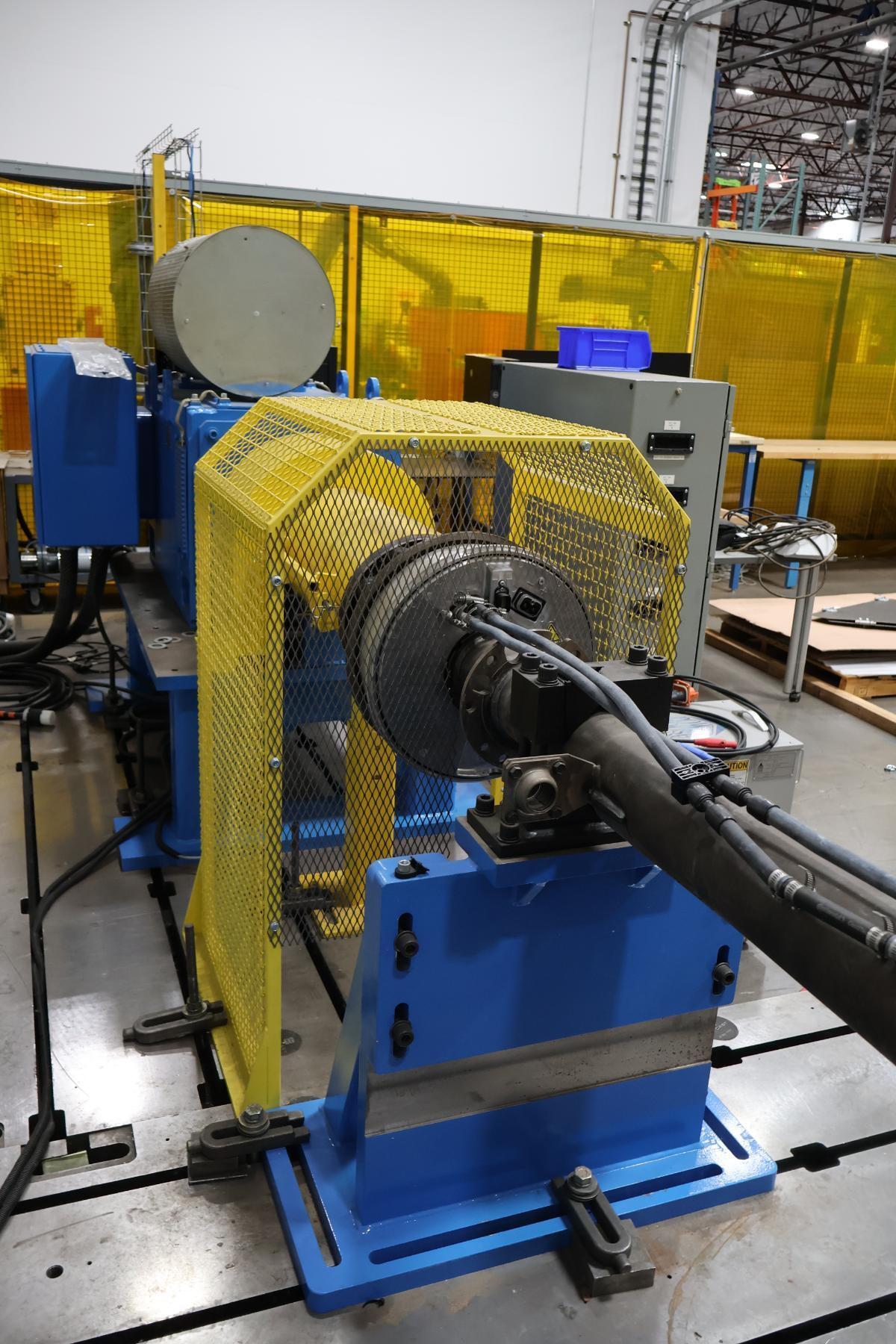 386 HP, 3500 RPM, Lloyd Dynamowerke G.m.b.h. #A5L-315-M42-04KT, Dynamometer Test System, 3694 lb.-ft. torque - Image 9