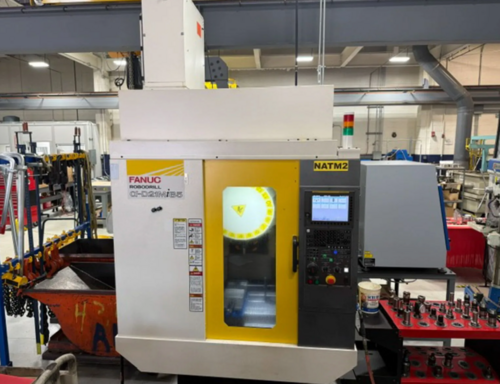 Fanuc #Robodrill-D21MIB5, CNC Drilling & Tapping Center, 19.68" X, 15.74" Y, 15.74" Z, 20,000 RPM, BT-30 - Image 1