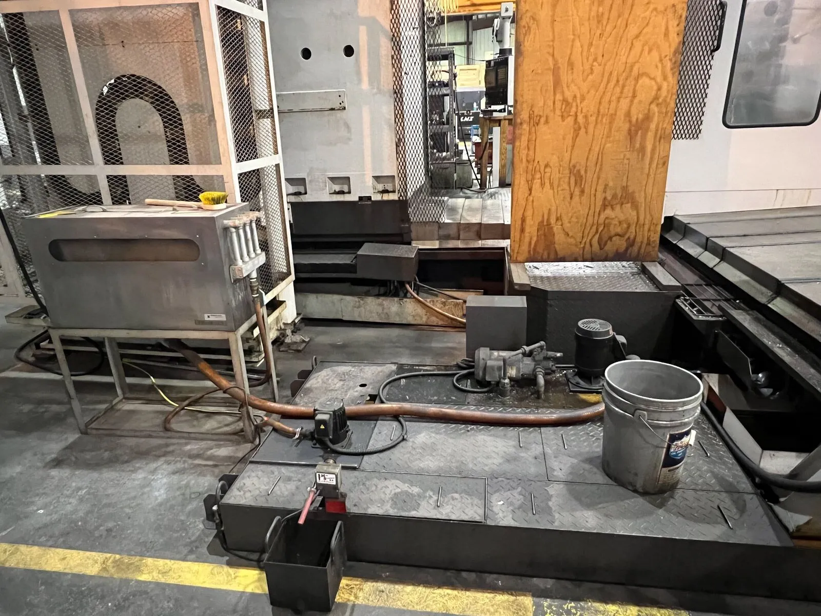 5.1" SNK Ikegai #NB130-PE3.5, CNC Horizontal Boring Mill, 137.8" X, 98.4" Y, 63" Z, 86" x 63" table, 2500 - Image 10