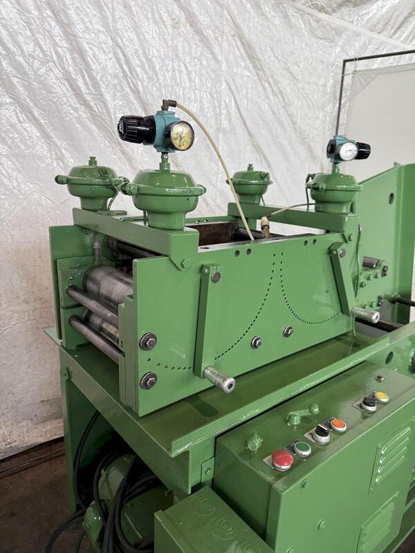 8,000 lb. Regal #3207-CCCSF-12, Coil Cradle Straightener, 12" x .250" stock, 72" outside dimension, entry & - Image 5