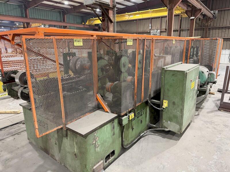12 Stand, Bradbury, C & Z Purlin Rollforming Line, 3.5" arbor diameter, 26" roll space, 30" horizontal - Image 3