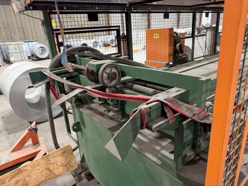 14 Stand, Bradbury #320, Rollformer, 3" arbor diameter, 44" roll space, 18" horizontal centers, 80-200 FPM - Image 7