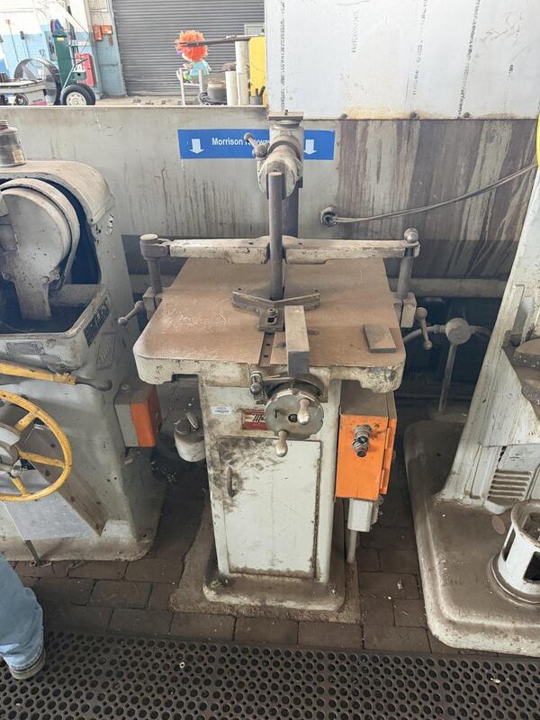 1-1/4" x 12" Morrison #K, Keyseater, 3" - 9" stroke range, 24" x 27" table, 34 SPM, 1-1/4" cutter bar, 14" - Image 1