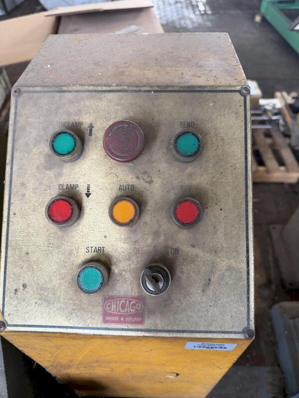 12 Dreis & Krump #HBPU812-6, Hydraulic Box & Pan Brake, 2009 - Image 5