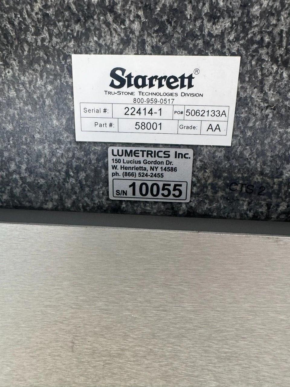 Lumetrics, Custom Optical Metrology/Inspection System, Lumetrics Measuring computer, Starrett Tru-Stone Grade - Image 10