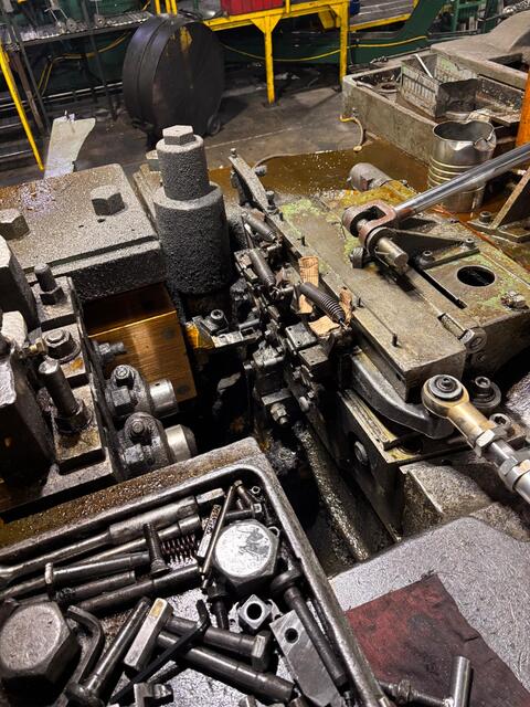 3/4" x 6" National, Bolt Maker, 3 dies, 50 PPM, progressive header - Image 3