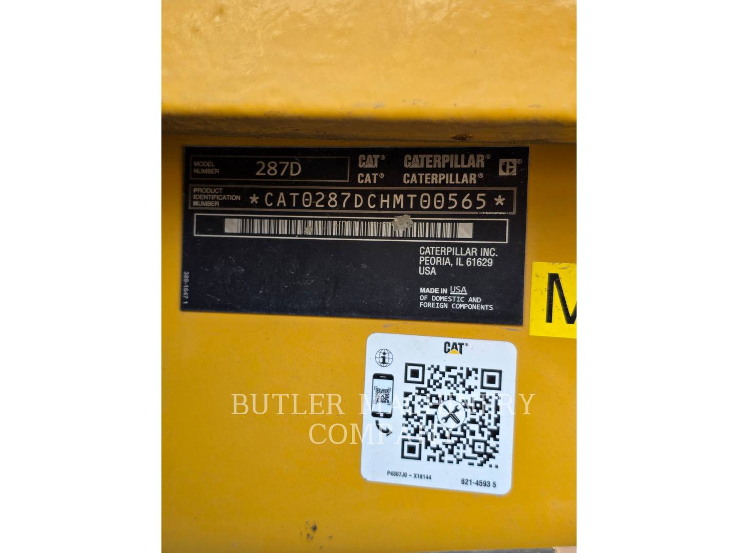 Caterpillar 287D C3H2, 2319 hours, S/N: HMT00565, 2015 - Image 6