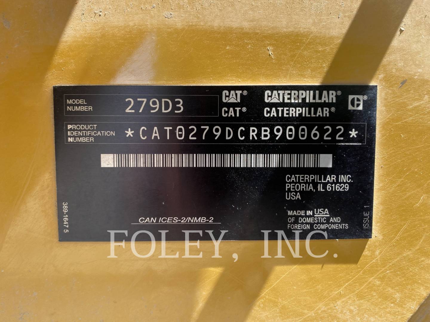 Caterpillar 279D3, 3967 hours, S/N: RB900622, 2019 - Image 6