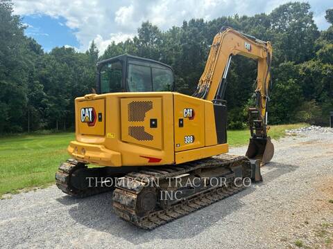 Cat 308CR, Mini Excavator, 2419 hours, S/N: GG806114, 2022 - Image 3