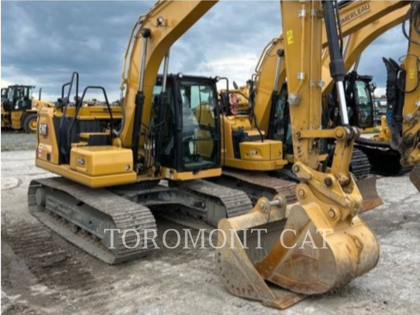 Caterpillar 313-07GC, 302 hours, S/N: NFZ30181, 2023 - Image 2