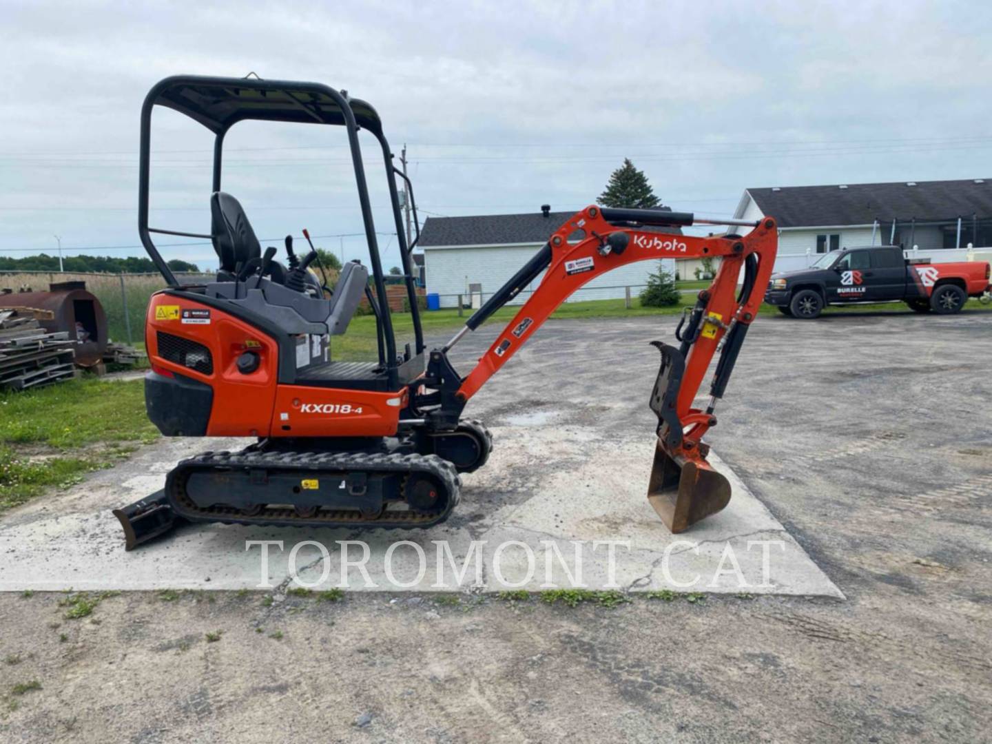 Kubota Tractor Corporation KX018-4, Mini Excavator, 965 hours, S/N: 46909, 2022 - Image 5