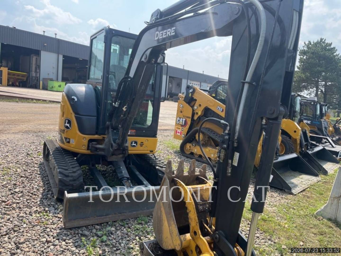 Deere & Co. 35P, Mini Excavator, 200 hours, S/N: 1FF035PAAPK002108, 2023 - Image 2
