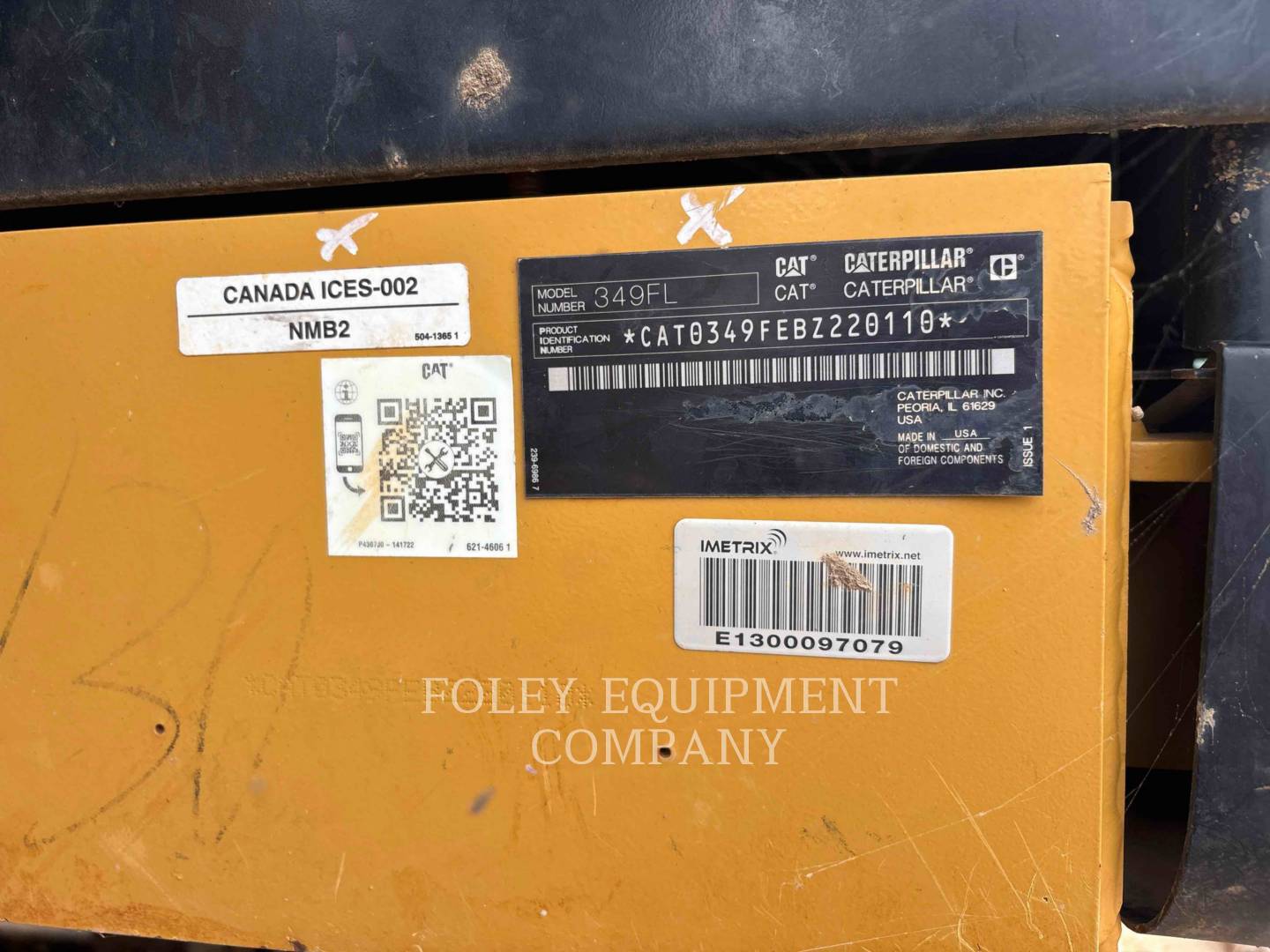 Caterpillar 349FL, 6046 hours, S/N: BZ220110, 2018 - Image 6