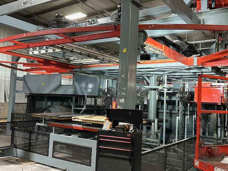 MAAC #MAAC-117R4DPT, 4 station twin sheet dual oven rotary thermoformer machine, 2024 - Image 6