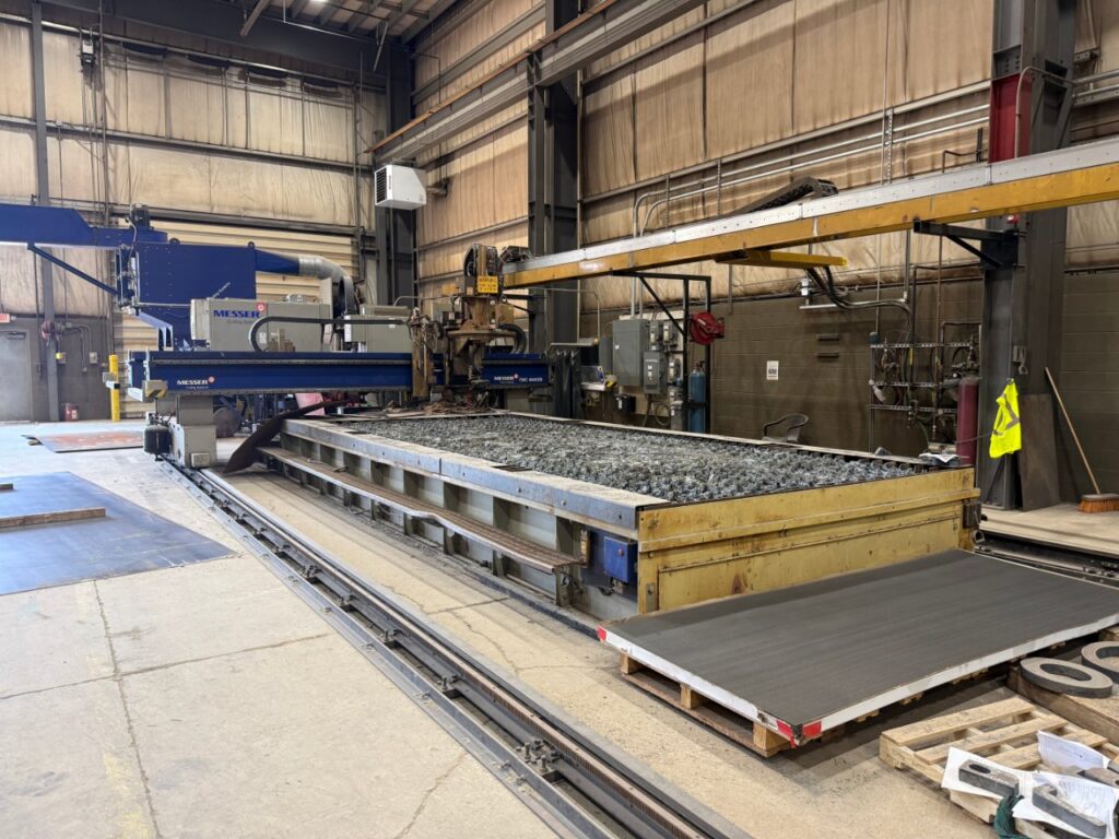 Messer #TMC4500DB, 10' x 24' heavy duty plate processing machine, Messer Global Control, 2015 - Image 2