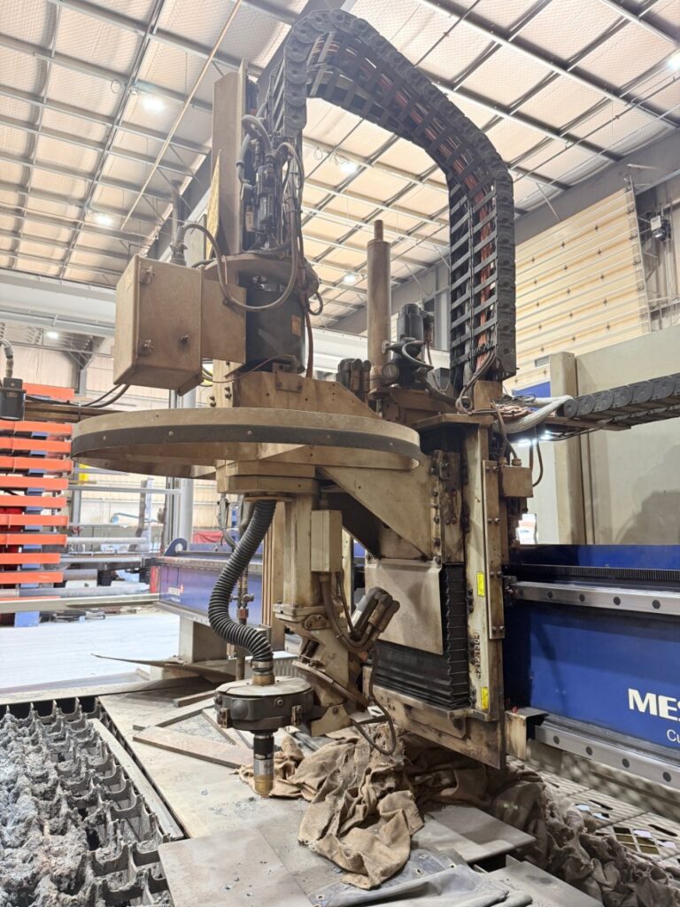 Messer #TMC4500DB, 10' x 24' heavy duty plate processing machine, Messer Global Control, 2015 - Image 4