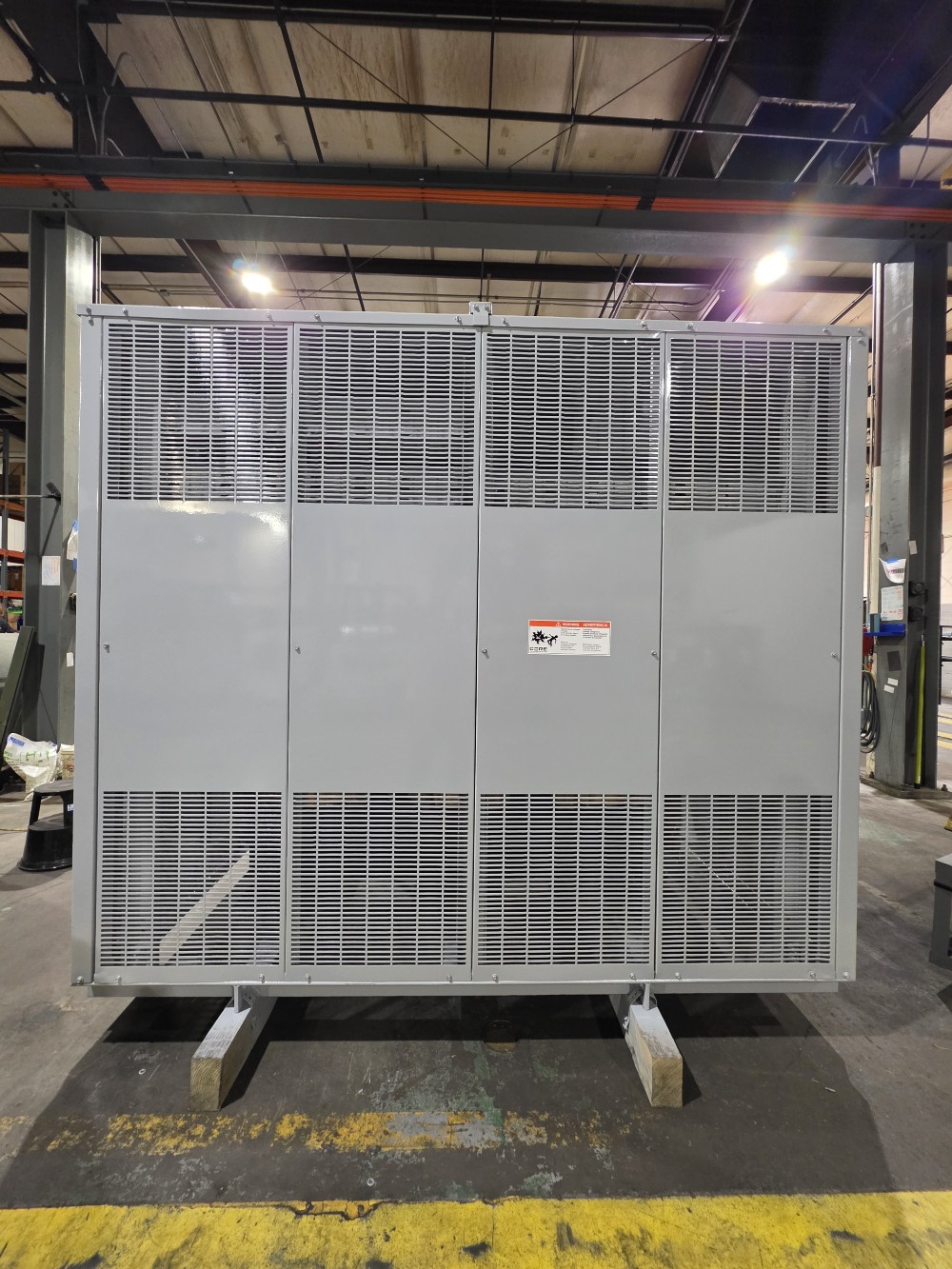 1500 kVA 13800 Delta Primary, 480Y/277 Secondary, DRY, proCORE(immediate shipment available) - Image 1