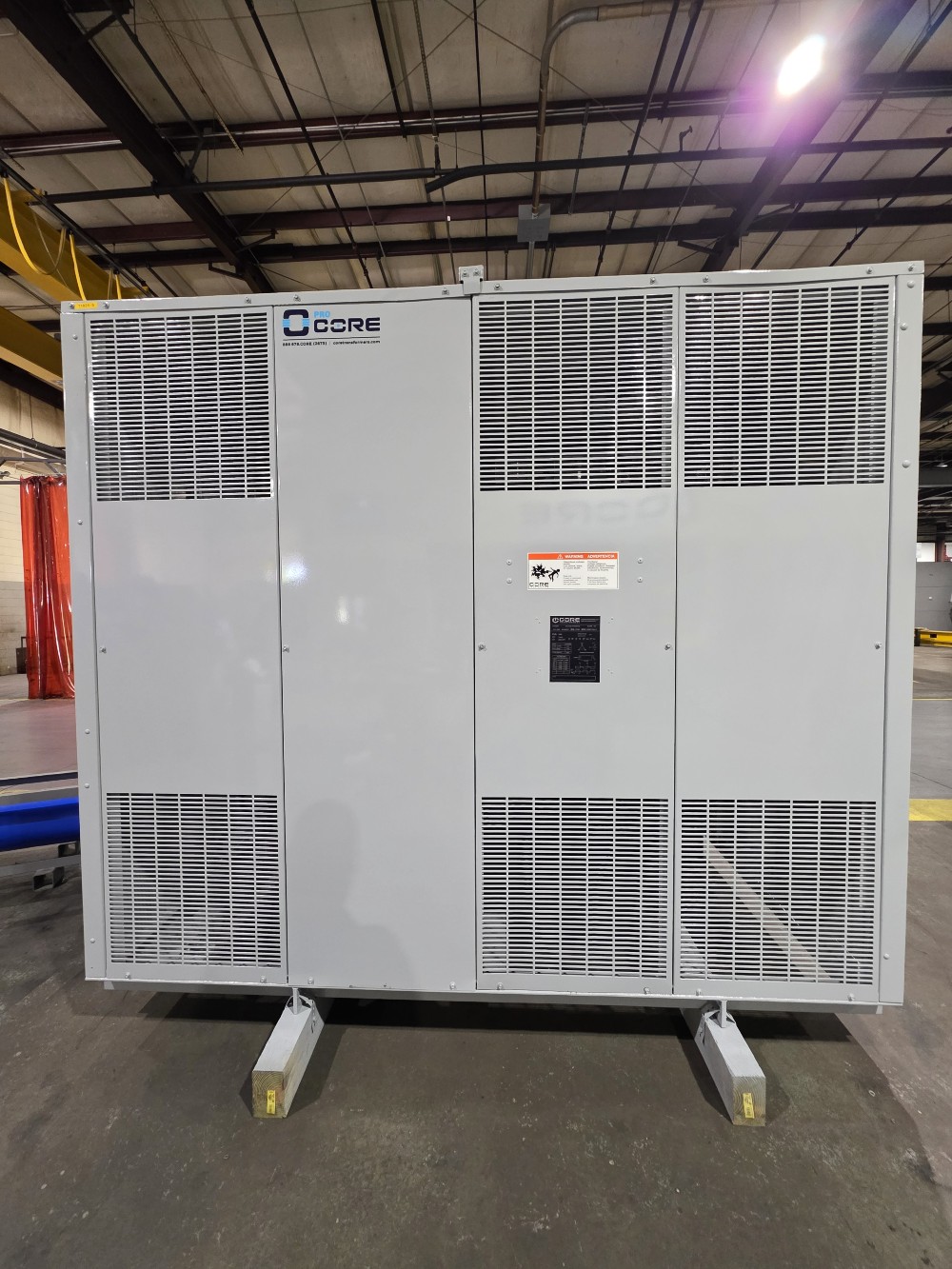 1500 kVA 13800 Delta Primary, 480Y/277 Secondary, DRY, proCORE(immediate shipment available) - Image 2