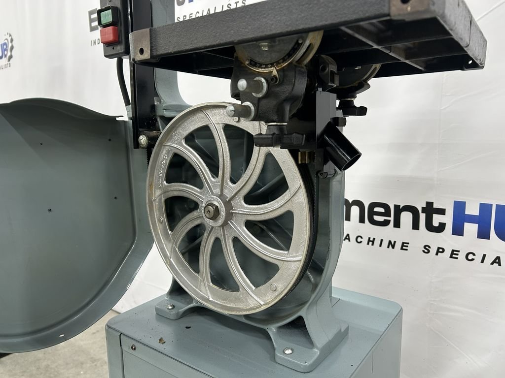 14" Delta #28-203, vertical band saw, 14" x 14" table, 3/4 HP, 1/8" to 3/4" blafde width, 115 V. - Image 7