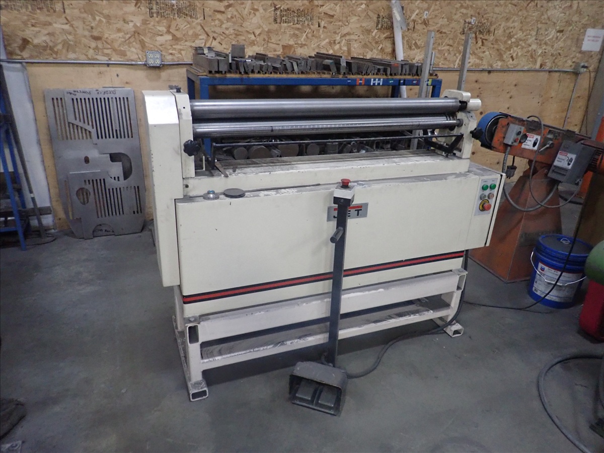 50" Jet #ESR-1650-3T, slip roll, stand, 2013 - Image 1