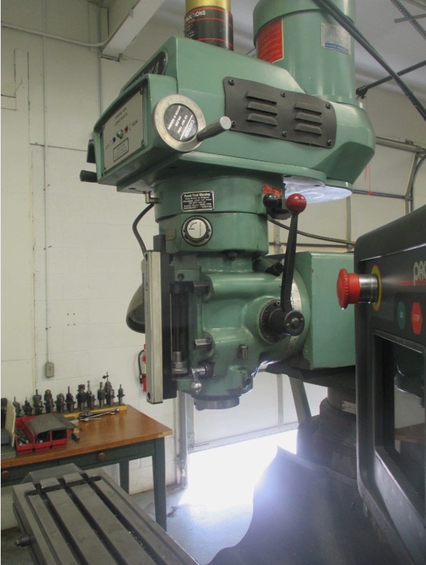 ProtoTrak Southwestern Industries #K4 CNC Vertical Knee-Type Milling Machine, 50" x 10" table, 5 HP, 3950 - Image 5