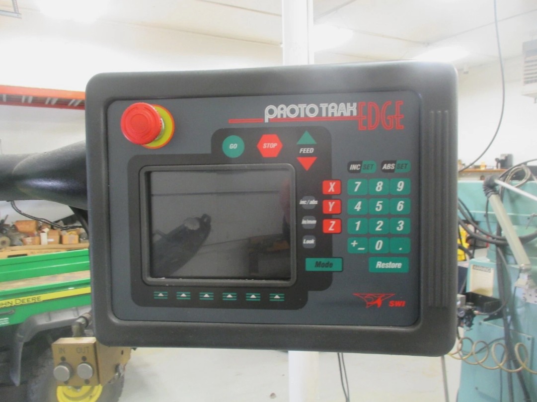 ProtoTrak Southwestern Industries #K4 CNC Vertical Knee-Type Milling Machine, 50" x 10" table, 5 HP, 3950 - Image 8