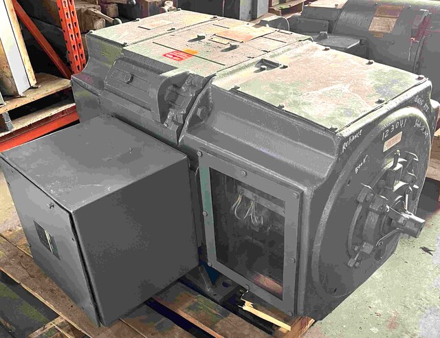 200 HP 1150/1380 RPM Reliance, Frame B506ATZ, SPSV, compound, 500 VA, 240 VF - Image 1