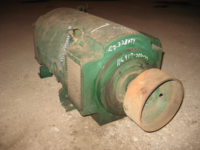 25 HP 1150/2000 RPM General Electric, Frame CD328ATY, DPFC, shunt, 500 VA, 120/240 VF - Image 1