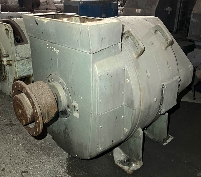 250 HP 500/1400 RPM General Electric, Frame CD6453, DPFGBV, less blower, shunt, 400 VA - Image 3