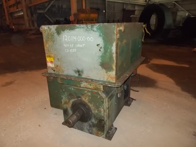 400 HP 1750/1900 RPM General Electric, Frame CD4355, TEUC, shunt, 500 VA, 300/150 VF - Image 1