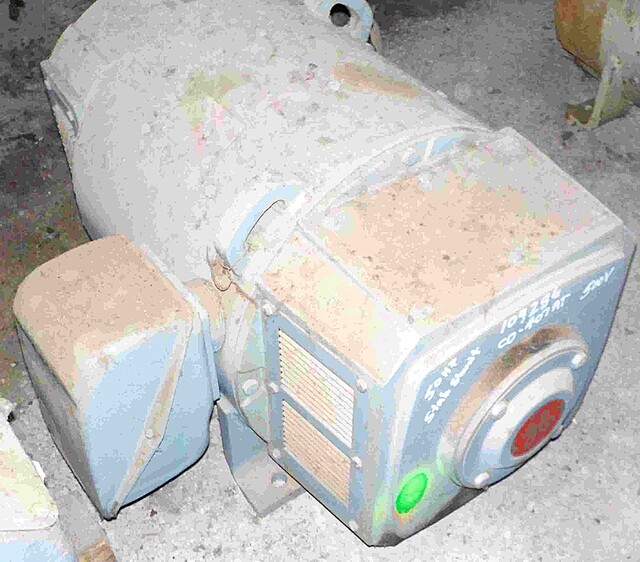 50 HP 850 RPM General Electric, Frame 407AT, DPFG, stab shunt, 500 VA - Image 3