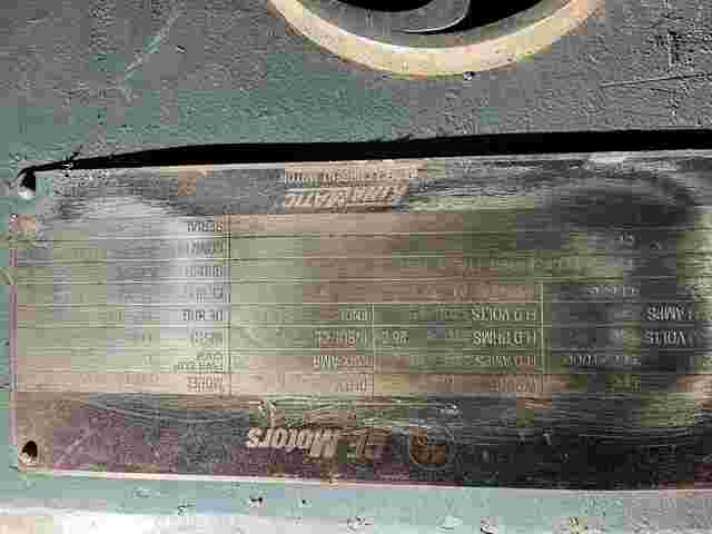 500 HP 500/1000 RPM General Electric, Frame CD6262, TEWAC, shunt, 500 VA, 300/150 VF - Image 2