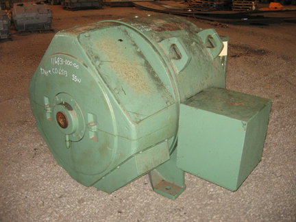500 HP 850/1500 RPM General Electric, Frame CD6513, SPFG-SV, stab shunt, 500 VA - Image 2