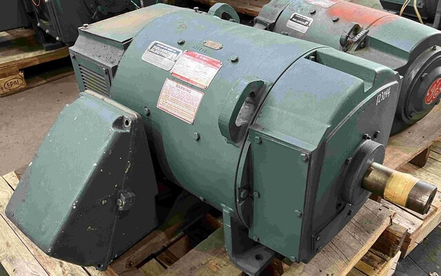 60 HP 1150/1750 RPM General Electric, Frame CD368AT, SPFG-SV, compound, 500 VA, 240 VF - Image 1