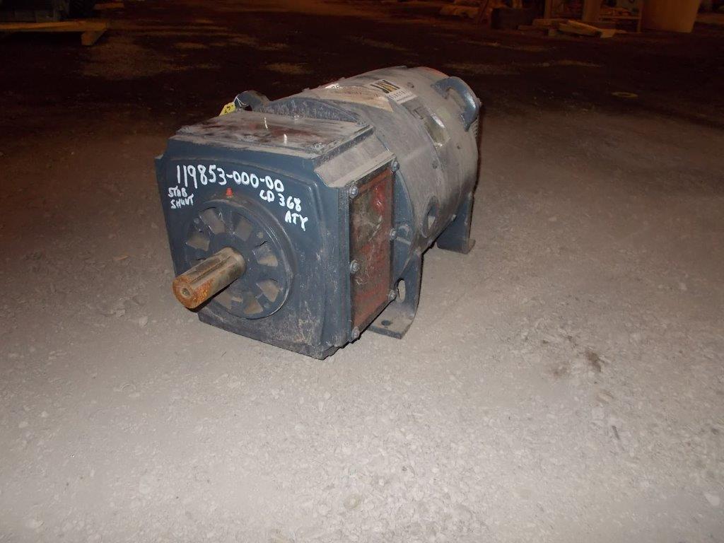 60 HP 1150/2000 RPM General Electric, Frame CD368AT, DPFG-BD, 500 VA, 240/120 VF - Image 1