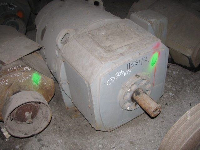 75 HP 650 RPM General Electric, Frame CD506ATY, DPFC-BV, stab shunt, 500 VA, 300 VF - Image 2