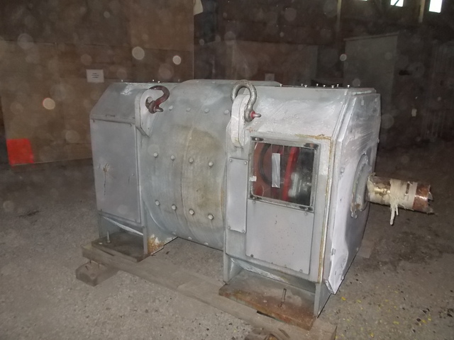 940 HP 500/1000 RPM General Electric, Frame CD6881, TEWAC, shunt, 600 VA, 240 VF - Image 3