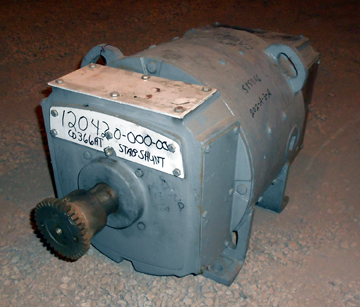 60 HP 1750 RPM General Electric, Frame CD366AT, SPFG-SV, stab shunt, 500 VA, 90 VF (2 available) - Image 1