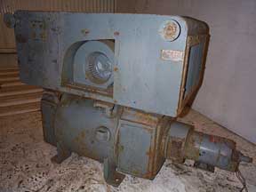 75 HP 1150/2000 RPM General Electric, Frame CD407AT, TEUC, stab shunt, 500 VA, 240 VF (5 available) - Image 1
