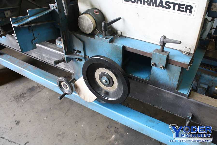Burrmaster #BM10-1000LH-1, tube deburring, 4-1/2", E-stop, 2500 PPH, 2002, #66640 - Image 8