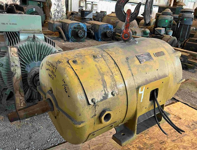 60 HP 1100 RPM Louis Allis, Frame 405X, TENV, 230 Volts - Image 1