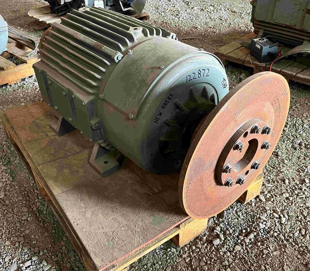 75 HP 1170 RPM P & H, Frame HEW445RX, TENV, 440 Volts - Image 1