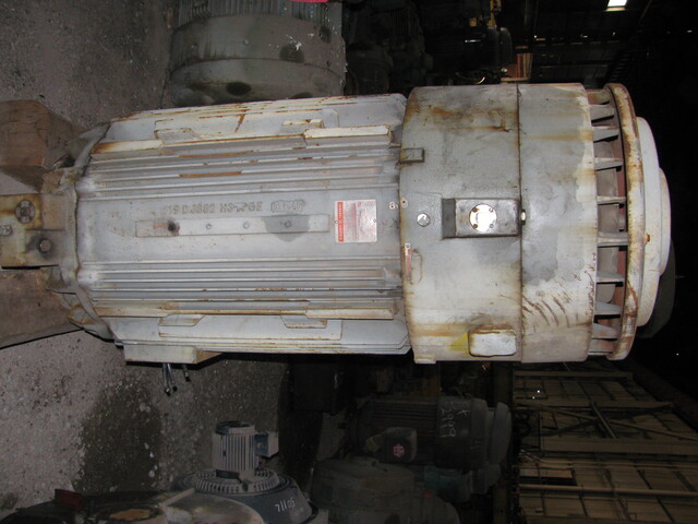 250 HP 1190 RPM General Electric, Frame L509TP20, TEFC, VHS, vertical hollow shaft, vertical hollow shaft - Image 2