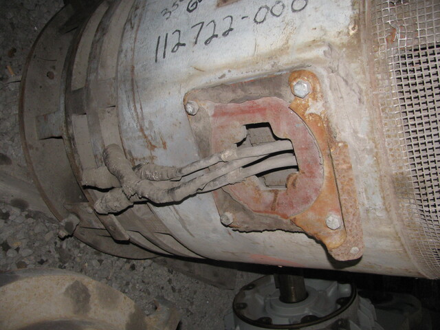 350 HP 1780 RPM General Electric, Frame 6326P30, weather protected enclosure type 1, VHS, vertical hollow - Image 2