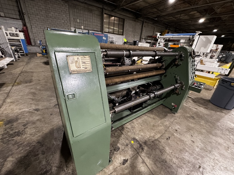 Dusenbery #635-BL, Duplex Slitter Rewinder, 62" working width, 40" max. unwind diameter, 24" max. rewind - Image 6