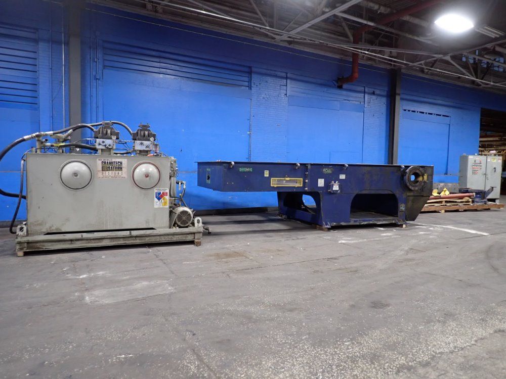 Granutech Saturn #M240, Single Shaft Shredder, 95" x 100" opening width, 20" rotor diameter, dual 150 HP - Image 2