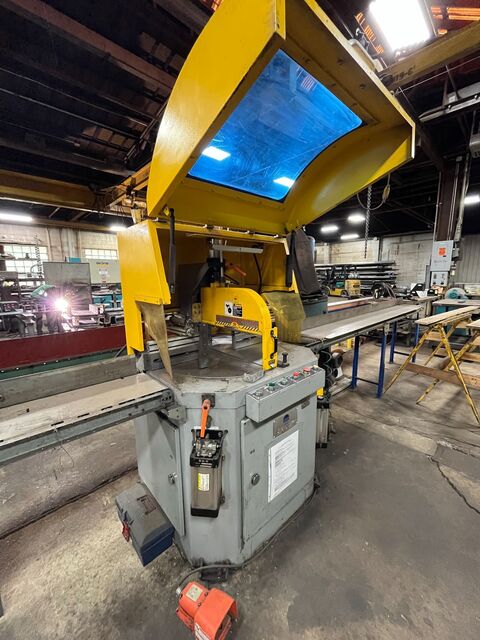 20" Pat Mooney #PMI-20, High Speed Circular Saw, 7.5 HP, 3000 RPM, (2) 400 watt servo motors, 8' to 21.5' - Image 2
