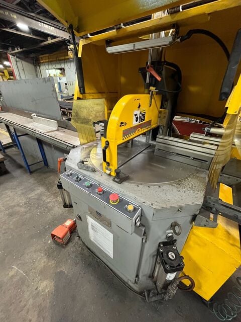 20" Pat Mooney #PMI-20, High Speed Circular Saw, 7.5 HP, 3000 RPM, (2) 400 watt servo motors, 8' to 21.5' - Image 3